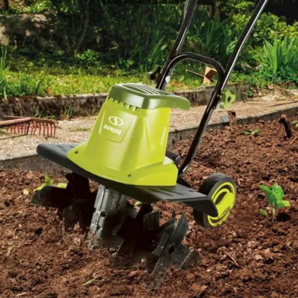 SUN JOE 16 inch 13.5 Amp Electric Garden Tiller + Cultivator**NEW! - Picture 2 of 4